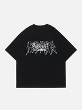 T-shirt à carreaux Cupidon